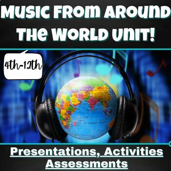 Preview of Music From Around the World Unit!