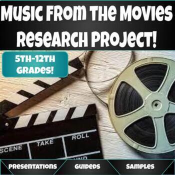 Preview of Music From The Movies Research Project!