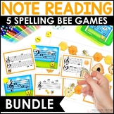 Music Games & Activities for Treble Clef & Bass Clef - Mus