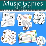 Music Games BUNDLE for middle school