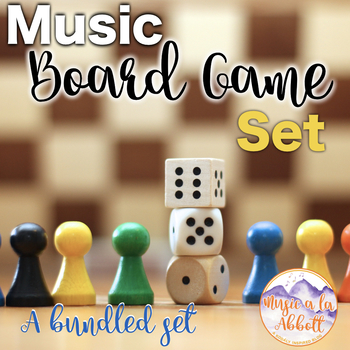 Preview of Music Games: Board Game Set {A GREAT Variety of Games for the Music Room}