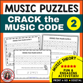 Music Games - Crack the Music Code Puzzles