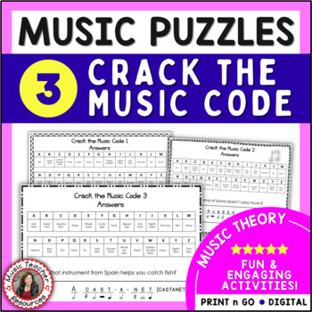 Preview of Music Games - Crack the Music Code