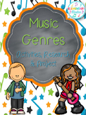 Music Genres: Activities, Research & Project