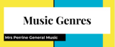 Music Genres Lesson and Project