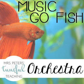 Preview of Music Go Fish - Orchestra Instruments