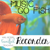 Music Go Fish - Recorder Fingerings