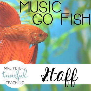 Preview of Music Go Fish - Staff