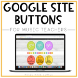 Music Google Site Buttons [Over 800 Buttons Included!]