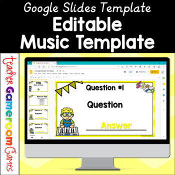 Preview of Music Google Slides Template