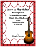 Music Instruments: Teach Guitar to Children
