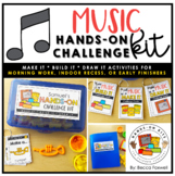 Music Hands-On Challenge Kit | Morning Work | Indoor Reces