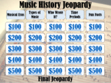 Music History Jeopardy