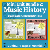Music History Mini Bundle 2: Classical and Romantic Units
