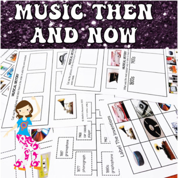 Preview of Music History | Music Then And Now | Worksheets