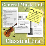 Music History Unit: Classical Period (Middle School Genera