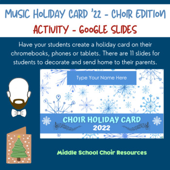 Preview of Music Holiday Card '22 - CHOIR Edition