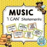 Music "I CAN" Statements - Busy Bee Kids