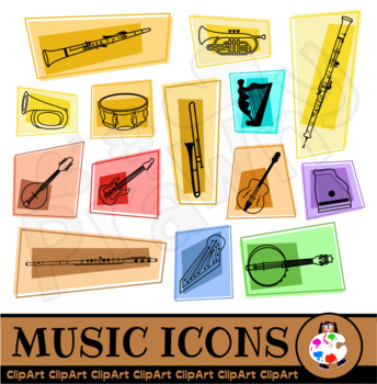 Preview of Music Icon Clip Art