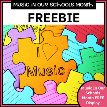 Preview of Music In Our Schools Month FREEBIE