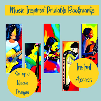 Comic Book Pop-Art Digital Download Printable Bookmarks