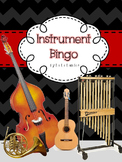 Instrument Bingo Game