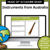 Music Instruments from Around the World | Australia