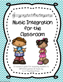 Preview of Music Integration for the Classroom/Researching Artists