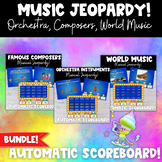 Music Jeopardy Bundle: Orchestra Instruments, World Instru