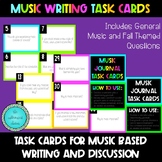 Music Writing Task Cards