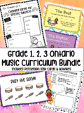 Music Journals and Activities for the Primary Grades- Onta
