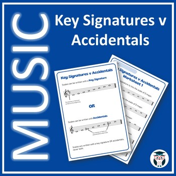 Preview of Music - Key Signatures v Accidentals