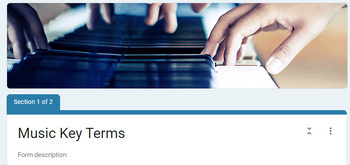 Preview of Music Key Terms