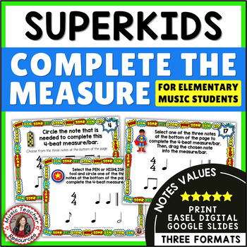 Preview of Music Lesson Activities - Rhythm Worksheets for Elementary Music