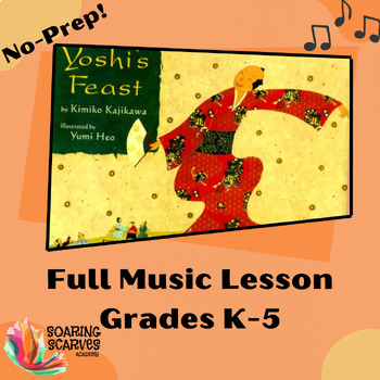 Preview of Music Lesson Grades K-5- Yoshi's Feast- Food Rhythms