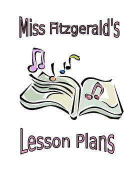 Preview of Music Lesson Plan Binder Cover