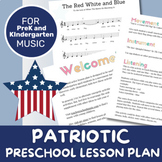 Music Lesson Plan | Patriotic America USA | Movement and M