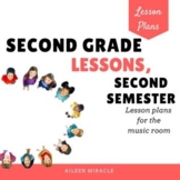 Music Lesson Plans for Second Grade {Second Semester}