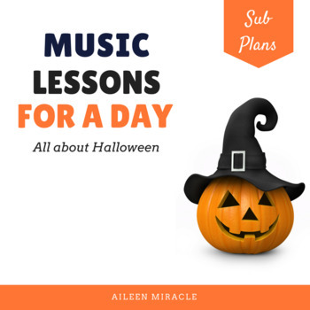Preview of Halloween Music Lessons
