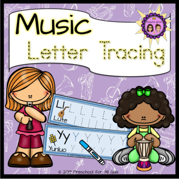Preview of Music Letter Tracing
