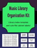 Music Library Organization Kit