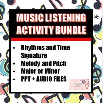 Preview of Music Listening Activities Bundle