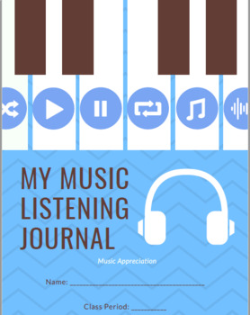 Preview of Music Listening Journal (Word Document Version)