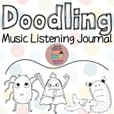 Music Listening Journal Doodling
