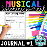 Music Listening Journal #1 {FREEBIE}
