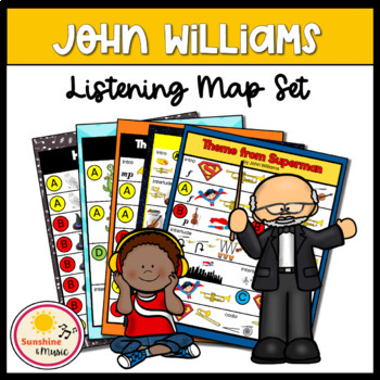 Music Listening Maps for Music of John Williams by Sunshine and Music