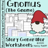 Music Listening with Creative Writing Worksheets The Gnome