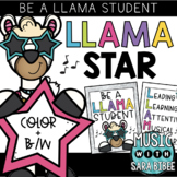 Music Llama Star {Be a LLAMA Student!}