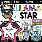 Music Llama Star {Bundled Set - Save 30%}