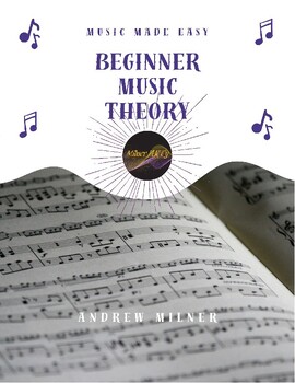 Preview of Music Made Easy - Beginner Music Theory (A4 - PDF E-Book)